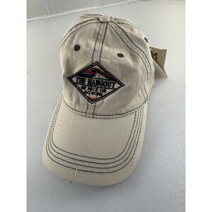 The Hangout Be Nice Or Go Home Cap NWOT, Beige
